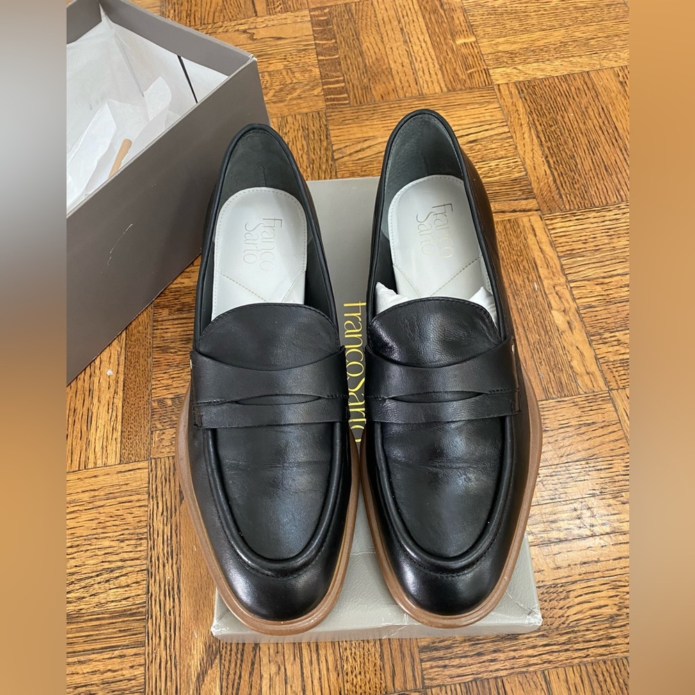 Franco Sarto Edith 2 Penny Loafer - Black - Picture 6 of 16